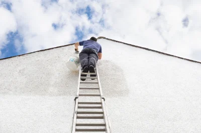 Peinture extérieure à Eysson — façades et ravalement